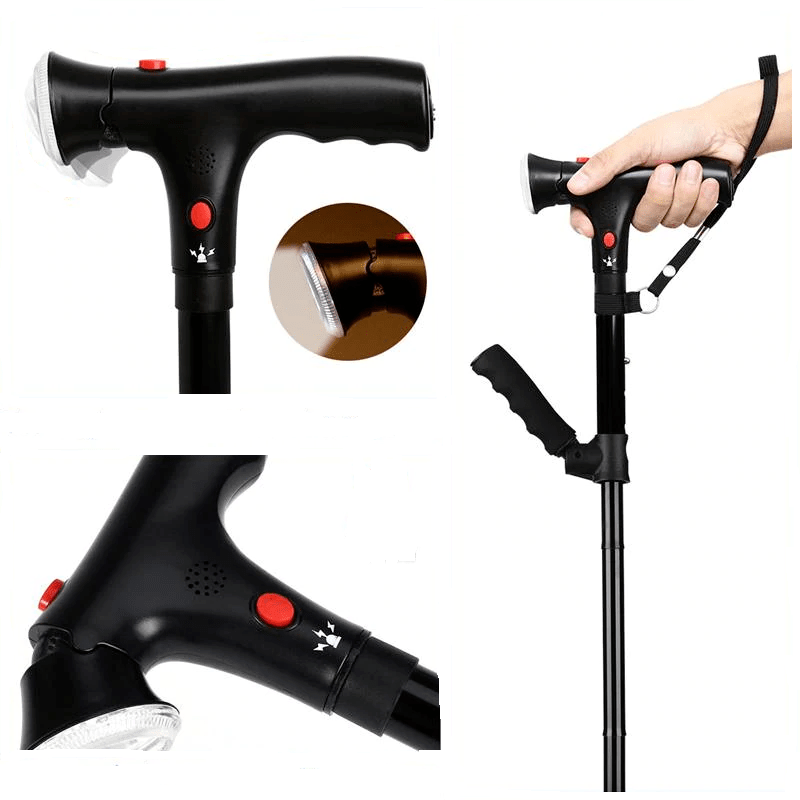 Foldable And Anti - fall Walking Stick - Prime Gift Ideas