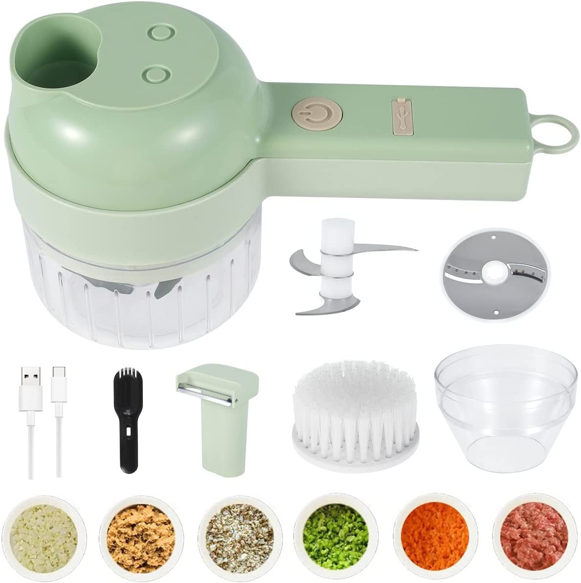 Handheld Electric Vegetable Cutter Set - Prime Gift Ideas